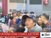 Выборы в охваченном протестами Гонконге завершились победой оппозиции