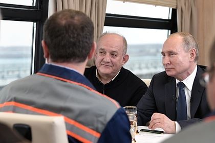 Путин объяснил предположения о невозможности построить Крымский мост